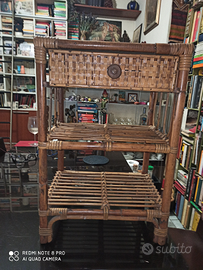 Comodino Bonacina lavorazione artigianale