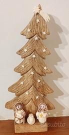 Presepe con albero 