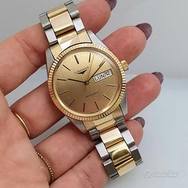 Orologio Longines day date oro 14 kt vintage