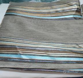 tessuto tenda semi trasparente con righe 