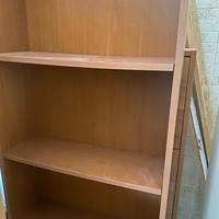 Libreria come da foto color legno
