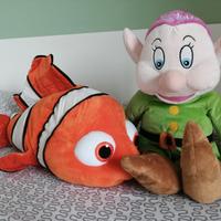 PUPAZZI DISNEY PELUCHE COME NUOVI