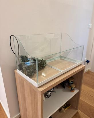 Acquario tartarughe/ tartarughiera d’acqua 70L