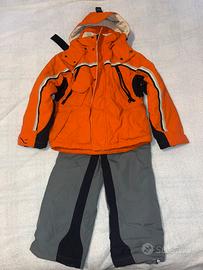 Giacca e pantalone sci Diadora bambino 8-10 ann