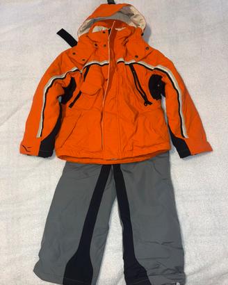 Giacca e pantalone sci Diadora bambino 8-10 ann