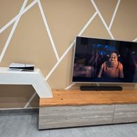 parete soggiorno artigianale