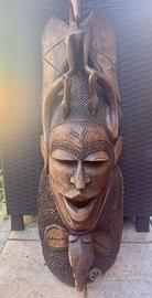 Maschera Africana in Legno h 100 cm - MOLTO BELLA!