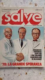 Il giornale della Salute SALVE 1978 Dulbecco Veron