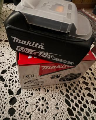 Batteria makita 18v 6Ah