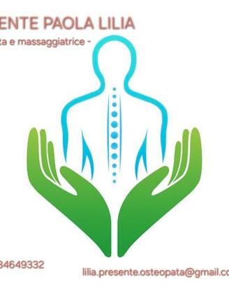 Trattamenti osteopatici e massaggi benessere-
