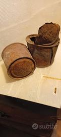 Scatolette metalliche dall'E.I. ww1