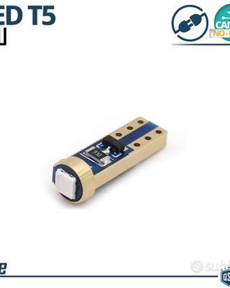 Lampadina LED T5 CANbus Professionale Luce Blu