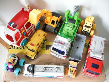 Lotto macchine camion escavatori