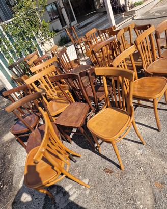 sedie vintage osteria ristorante