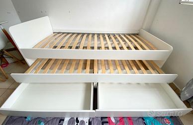 Letto Contenitore IKEA SLAKT 90x200 Smontato