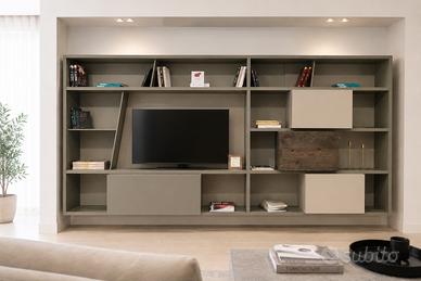 Presotto Soggiorno Moderno Modulart grigio  Nuovo