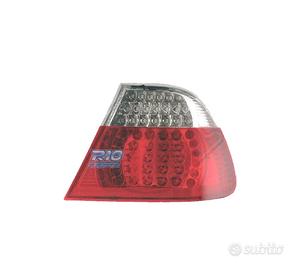 FANALE DESTRO BMW E46 COUPÉ 03-06 LED BIANCO ROSSO