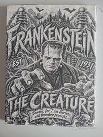 Quadretto “Frankenstein” 18 × 24 cm
