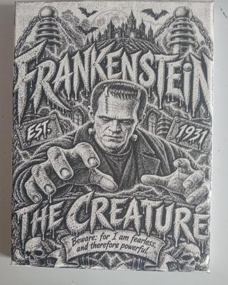 Quadretto “Frankenstein” 18 × 24 cm