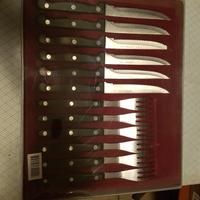 Set forchette e coltelli per carne