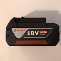 Bosch Professional 18v 4.0A/h batteria
