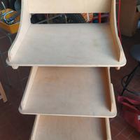 scaffale legno 