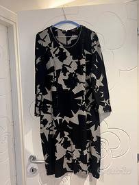 Abito Gattinoni nero beige