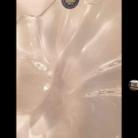 Centro tavola cristallo diametro cm 20