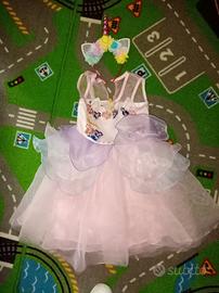 Vestito Costume Principessa Unicorno