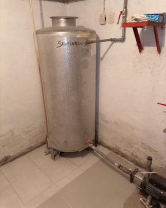 Serbatoio 500litri acciaio inox