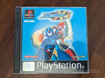 Megaman X4 con manuale PS1