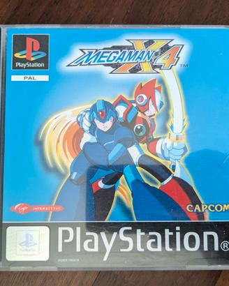 Megaman X4 con manuale PS1