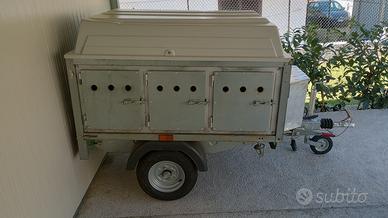 Rimorchio trasporto cani