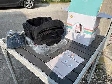 Marsupio Hip Seat ergonomico con porta bebè