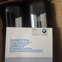 Barre portatutto e porta scii e snowboard bmw