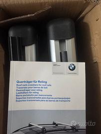 Barre portatutto e porta scii e snowboard bmw