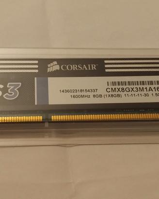 RAM Corsair 8GB DDR3 