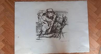 Acquaforte numerata di Cesco Magnolato