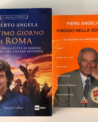 2 libri di Piero e Alberto Angela