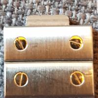 2 maglie per Cartier Santos acc/oro 29x41