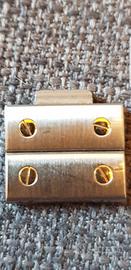 2 maglie per Cartier Santos acc/oro 29x41