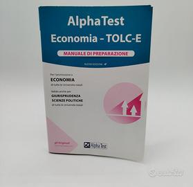Manuale Alpha Test Economia – TOLC-E