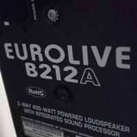 Casse amplificate Behringer Eurolive B212A 400W