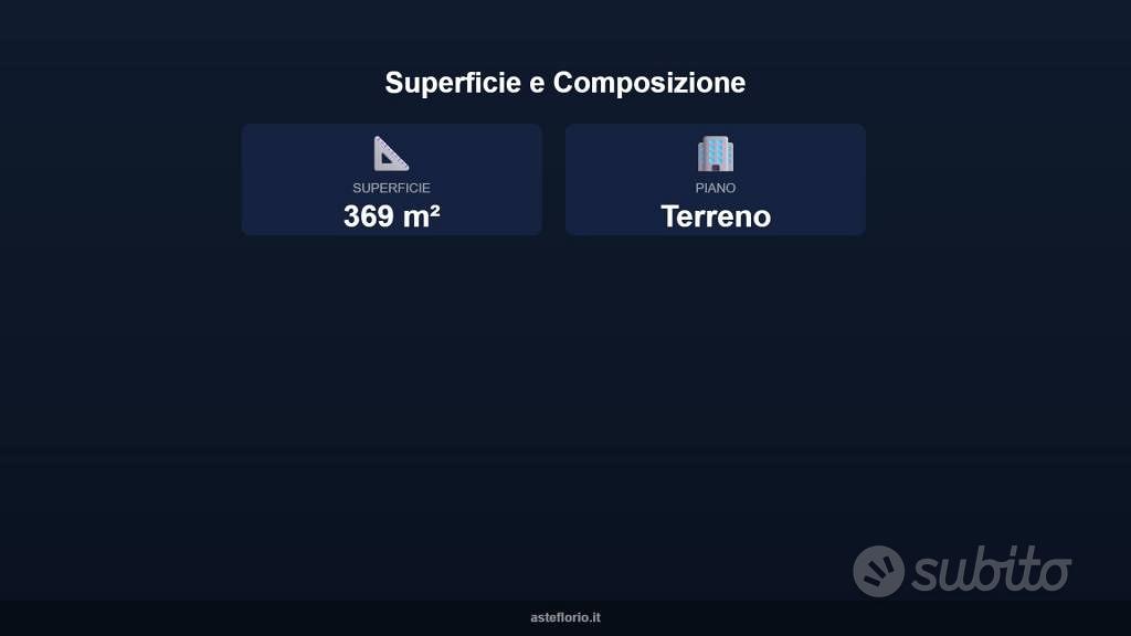 Immobile in asta di 369 m² a Nus - Vista 3