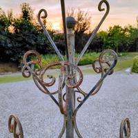 attaccapanni in ferro battuto 