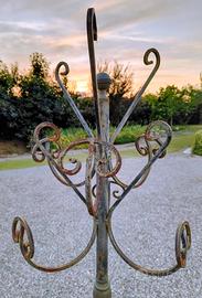 attaccapanni in ferro battuto 