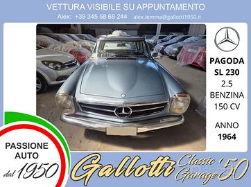 MERCEDES SL 230 PAGODA 2.5 benzina 150cv