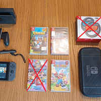 Nintendo Switch 1a Serie con accessori e giochi