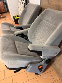 Coppia sedili originali walkswagen transporter T4