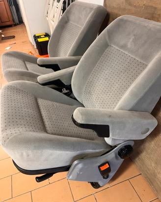 Coppia sedili originali walkswagen transporter T4